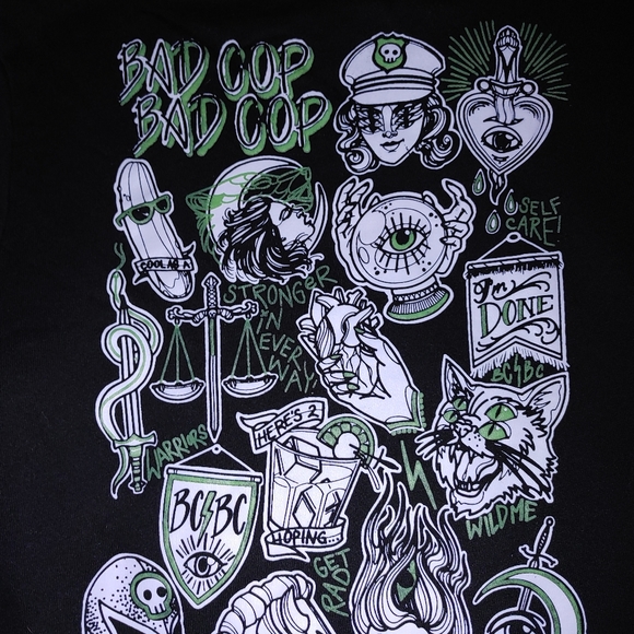 Bad cop bad cop zip up hoodie - Picture 6 of 7